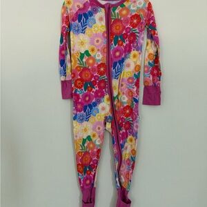 Little Sleepies Rainbow Blooms Zippy